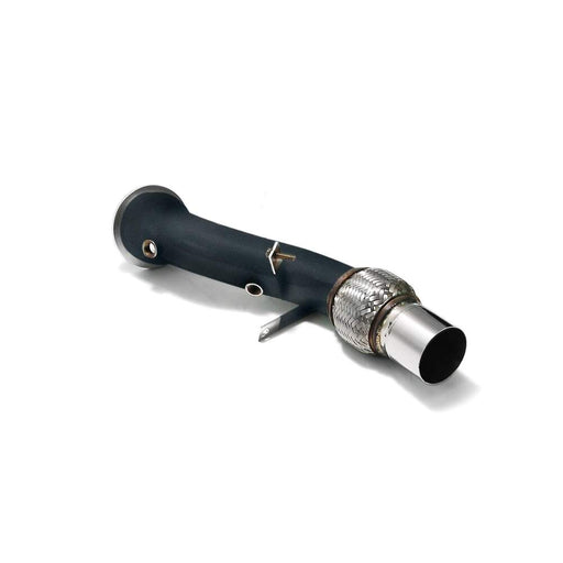 Armytrix Ceramic Coated High-flow Performance De-catted Down Pipe with Cat Stimulator for BMW F20/F21 120i/125i (2016-2019) - B48B20-DDC 