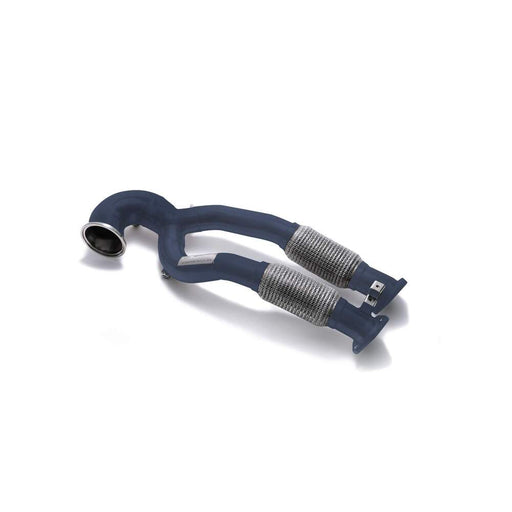 Armytrix Ceramic Coated High-flow performance de-catted main down pipe with cat simulator for Audi RS3 8V Sedan Non-OPF (2017-2020) - AU8VR-BDDC 