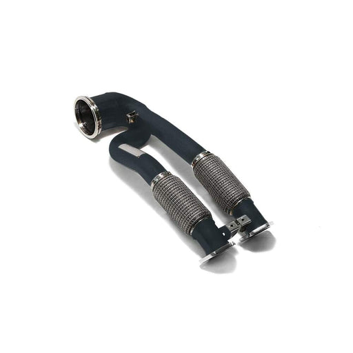 Armytrix Ceramic Coated High-flow performance de-catted main down pipe with cat simulator for Audi RS3 8V Sportback (2015-2016) - AU8VR-ADDC 
