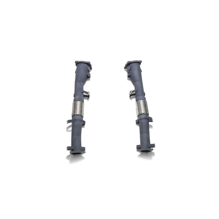 Armytrix Ceramic Coated High-Flow Performance De-catted Pipe with Cat-simulator for Honda (Acura) NSX MK2 (2016-present) - HNNC1-DDSC 