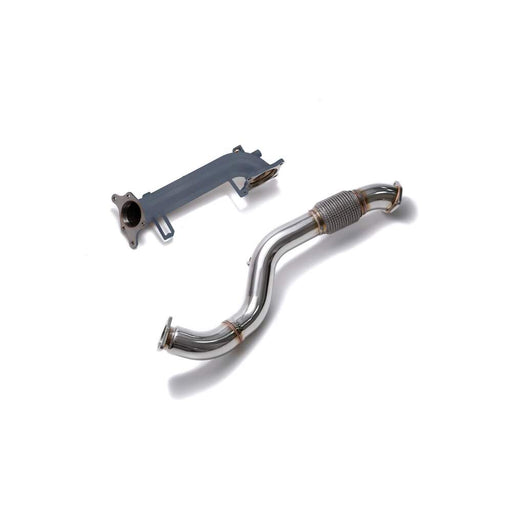 Armytrix Ceramic Coated High-flow Performance De-catted Pipe with Cat-simulator for Honda Civic Type-R FK8 (2017-2022) - HCRF8-DDC 
