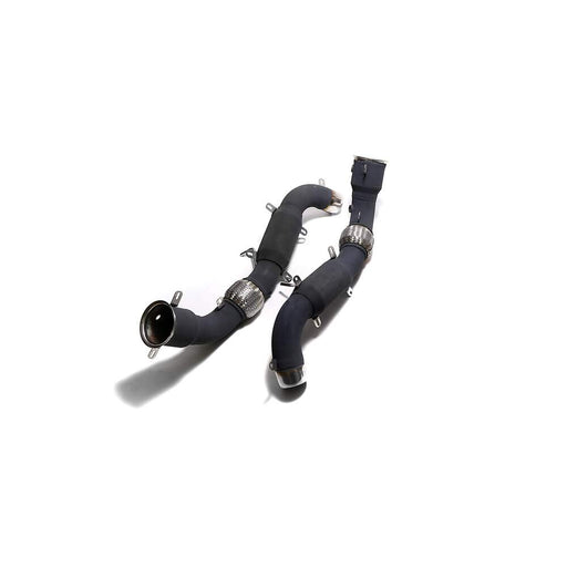 Armytrix Ceramic Coated High-flow Performance De-catted Pipe With Cat-simulator for McLaren MP4-12C (2011-2014) - MCMP4-DDC 