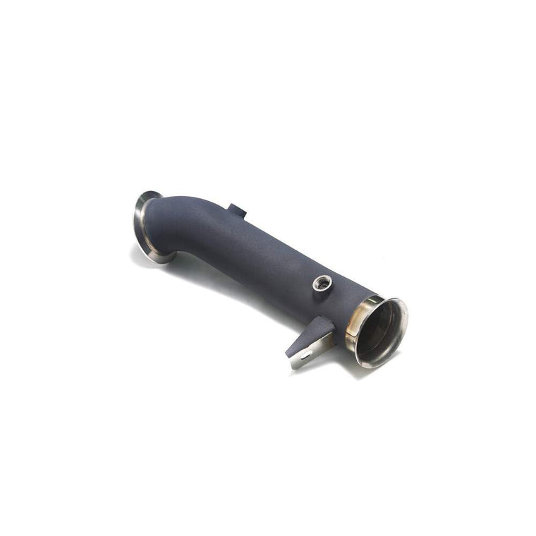 Armytrix Ceramic Coated Sport cat down pipe with 200 cpsi catalytic converter for BMW F87 M2 (2016-2018) - BN55B30-BCDC 