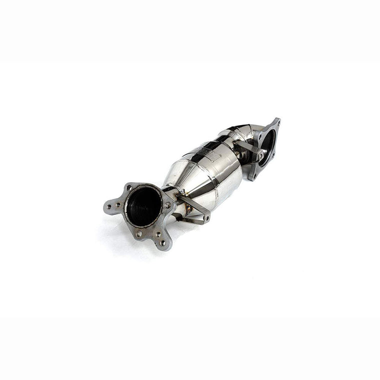Armytrix Ceramic Coated Sport cat Down Pipe with 200 cpsi catalytic converter for Honda Civic Type-R FK8 (2017-2022) - HCRF8-CDC 
