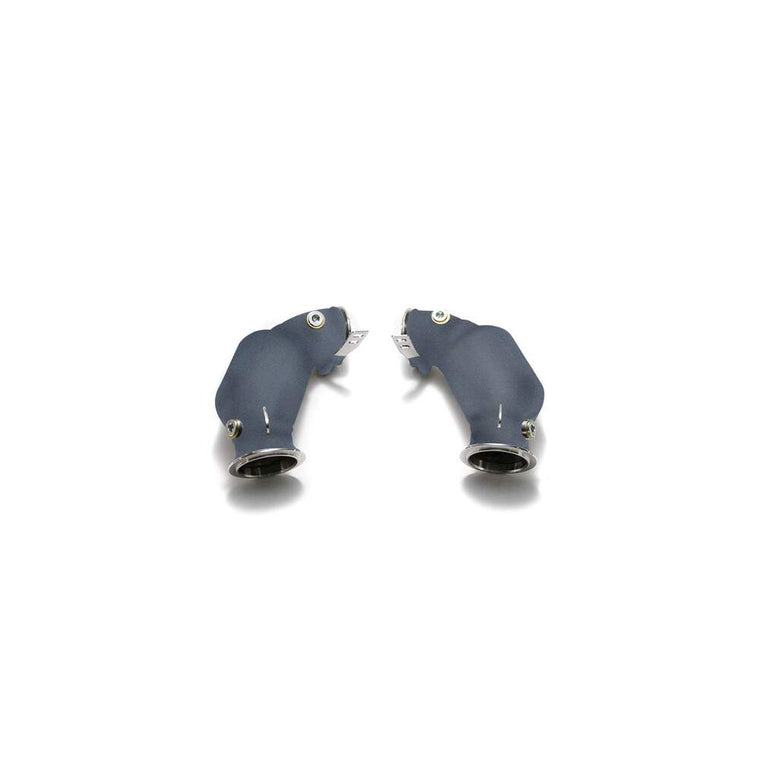 Armytrix Ceramic Coated Sport Cat Pipe with 200 cpsi Catalytic Converters & Cat Simulator for BMW F90 M5 (2017-2024) - BMF9M-CDC1 