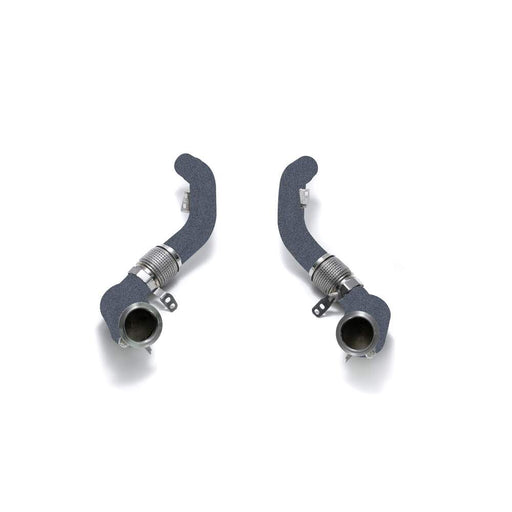 Armytrix Ceramic Coated Sport Cat pipe with 200 cpsi catalytic converters for BMW G30/G31 M550i xDrive (2017-2024) - BMG35-CDC 