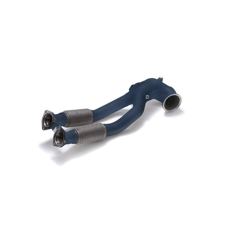 Armytrix Ceramic Coated Sport Main Cat pipe with 200 cpsi catalytic converters for Audi RS3 8V Sportback (2015-2016) - AU8VR-ACDC 