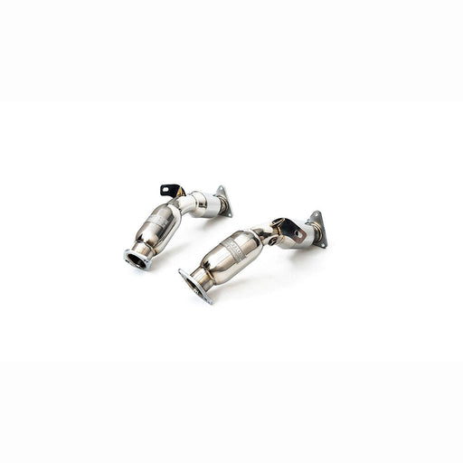 Armytrix Ceramic Coated Sport Version High-flow Cat-pipe with 200 CPSI Catalytic Converters for Nissan 370Z 3.7 V6 (2009-2020) - NI37-CDC 