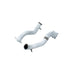 Armytrix F1 Ultra Thermal Protective White Ceramic Coated High-Flow Performance De-Catted Pipe with Cat-simulator for McLaren Senna (2018-Present) - MCSES-ADDC 