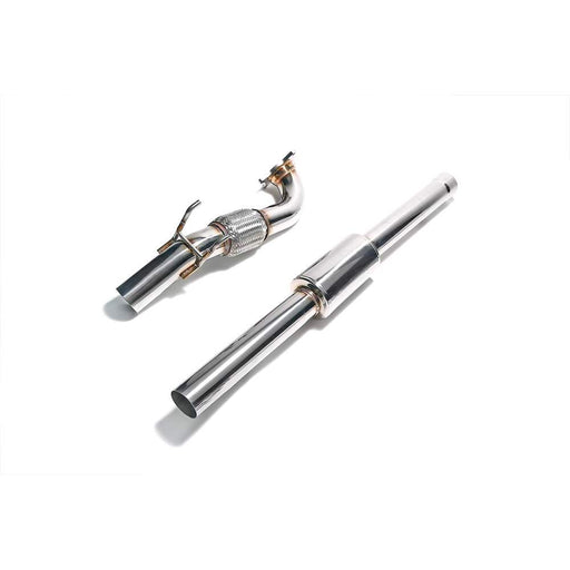 Armytrix High-flow Performance De-catted Down Pipe + Secondary Down Pipe With Cat Simulator for Volkswagen Golf 6 gti 2.0 Turbo (2008-2013) - VWG6T-DD 