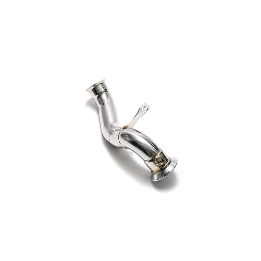 Armytrix High-flow Performance De-catted Down-pipe with Cat-simulator ( fit to part# \ for Mercedes Benz W205 C200/C250/C300 (2014-2018) - MB052-R6DD 