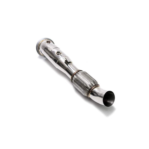 Armytrix High-flow performance de-catted down pipe with cat simulator for BMW F20/F21 M140i (2016-2019) - B58B30-DD 