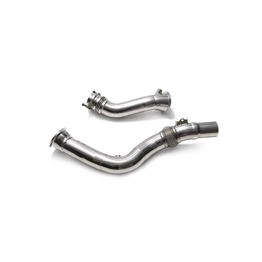Armytrix High-flow performance de-catted down pipe with cat simulator for BMW F87 M2 Competition (2019-2022) - BMF8M-DD 
