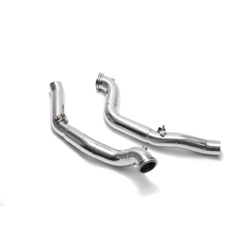 Armytrix High-flow performance de-catted down pipe with cat simulator for Maserati Ghibli (2013-2018) - MG572-DD 