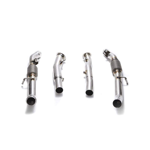 Armytrix High-flow Performance De-catted Down-pipe with Cat-simulator for Mercedes-AMG W166/C292 GLE43/GLE400/GLE450 SUV/Coupe (2016-2019) - MB924-DD 