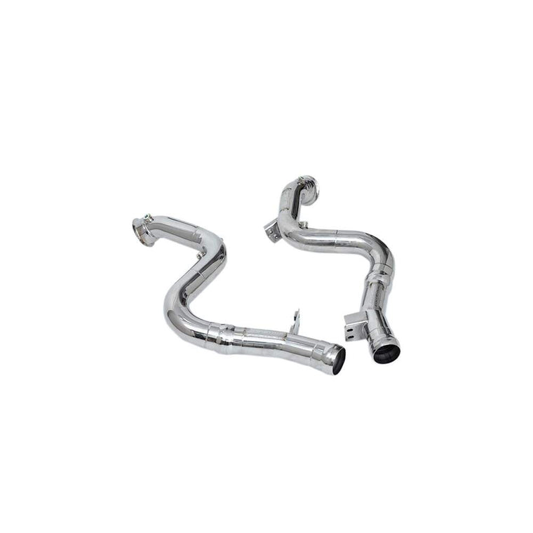 Armytrix High-flow Performance De-catted Down-Pipe with Cat-simulator for Mercedes-AMG W222 S63 (2017-2020) - MB226-DD 