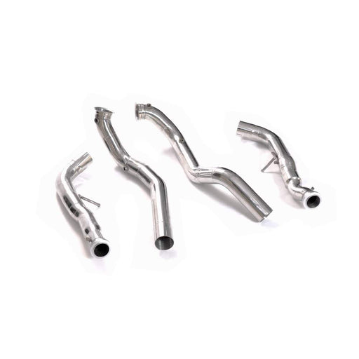 Armytrix High-flow Performance De-catted Down Pipe with Cat Simulator for Mercedes-AMG W463A G63 (2018-Present) - MBG64-DD 