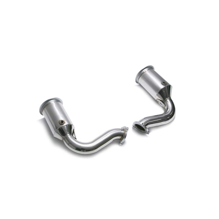 Armytrix High-flow Performance De-catted Down-pipe with Cat-simulator for Porsche Cayenne S E3 2.9 Turbo (2018-present) - PE3T2-DD 