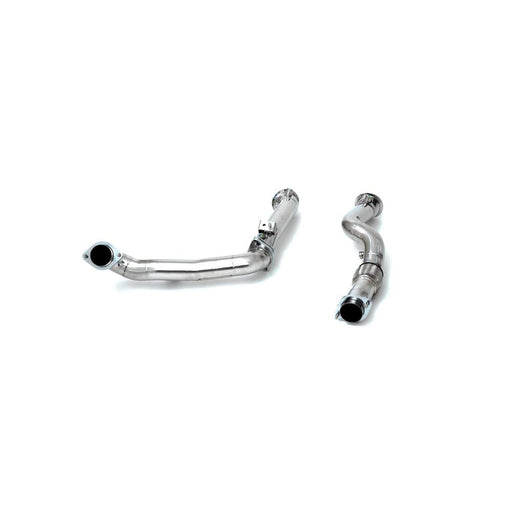 Armytrix High-flow Performance De-catted Down Pipe with Cat Simulator + Link Pipe - BMG8M-DD 