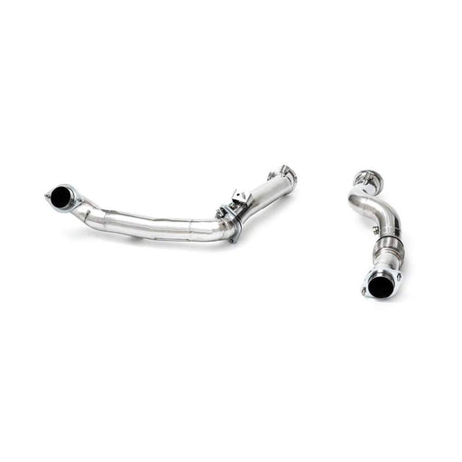 Armytrix High-flow Performance De-catted Down-Pipe with Cat Simulator + Link Pipe for BMW G87 M2 (2023-Present) - BMG87-DD 