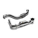 Armytrix High-flow Performance De-catted Down Pipe With Cat Simulator + Link Pipe for Mercedes Benz W176 A180 A200 A250 (2012-2015) - MB270-DD 