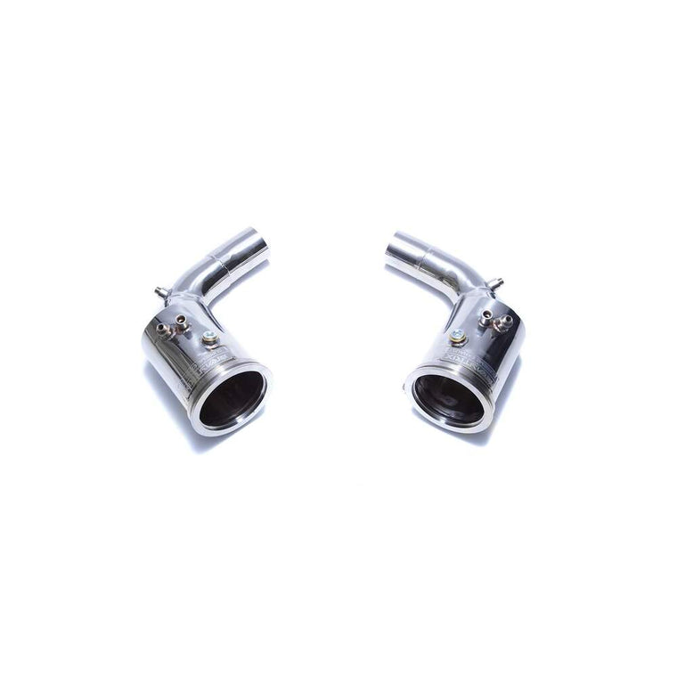 Armytrix High-flow Performance De-catted Down-Pipes with Cat Simulator for Porsche 911 Carrera 992 /4/S/4S (2019-Present) - P92CS-DD 