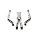 Armytrix High-flow Performance De-catted Front Pipe + X-pipe With 200 Cpsi Catalytic Converters for BMW E90/E92/E93 M3(2007-2013) - BME9M-CD 