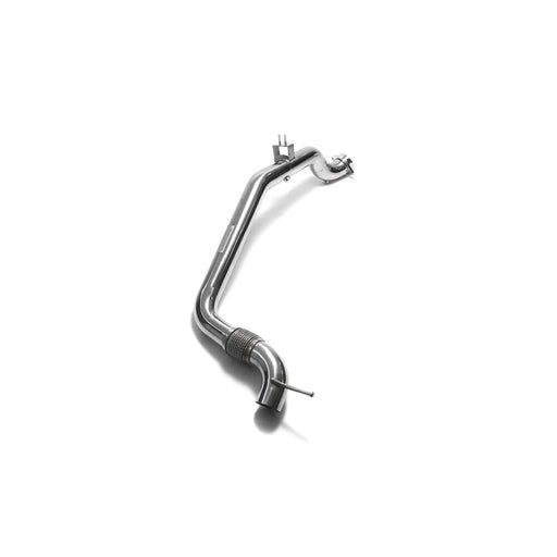 Armytrix High-flow Performance De-catted Pipe With Cat-simulator for Ford Mustang (MK6) 2.3 ecoBoost (2015-present) - FDM62-DD 