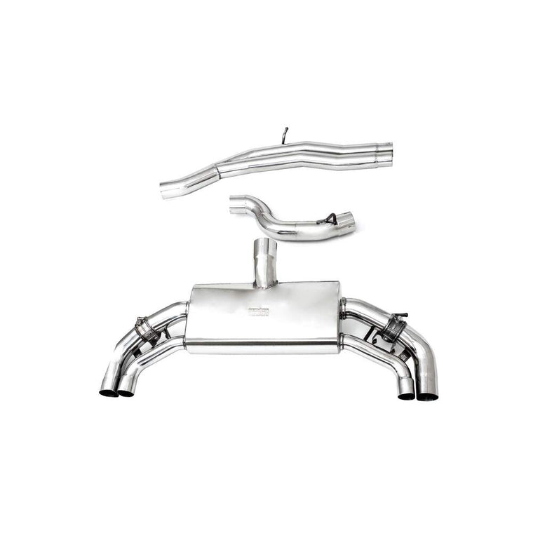 Armytrix *Integrates with OE Valvetronic Control* Mid-Pipes + Valvetronic Mufflers for Audi RS3 8Y Sedan (2020-Present) - AUR8Y4-C 
