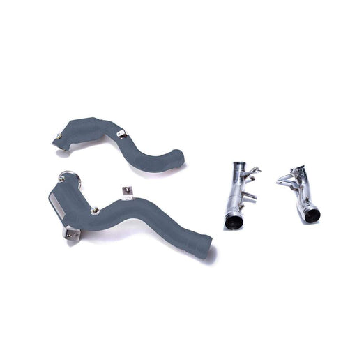Armytrix (OPF version) Ceramic coated Sport Cat Down-Pipe with 200 CPSI Catalytic Converter + Secondary Down-Pipe for Mercedes-AMG GT 63 4 Door Coupe OPF/Non-OPF(2018-Present) - MB136-6CDC 