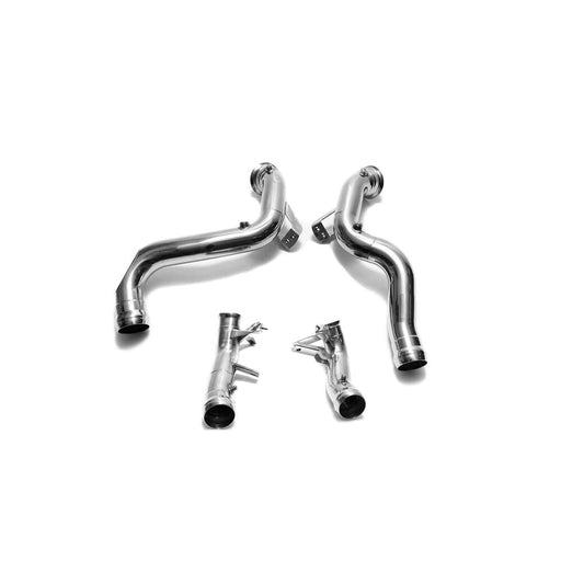 Armytrix (OPF version) De-catted Down-Pipe with Cat Simulator + Secondary Down-Pipe for Mercedes-AMG GT 63 4 Door Coupe OPF/Non-OPF(2018-Present) - MB136-6DD 