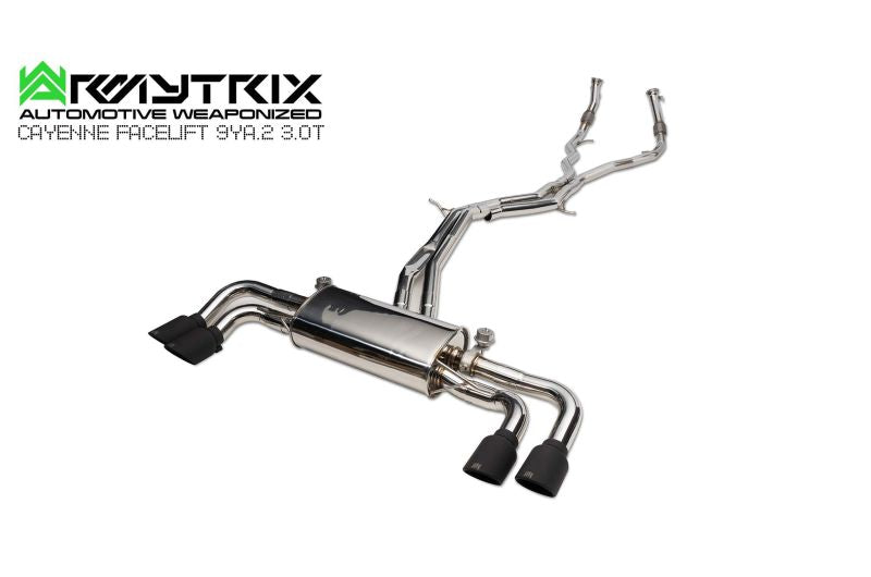 Porsche Cayenne Facelift 9YA.2 3.0T Turbo Cat-back Exhaust - Armytrix Exhausts