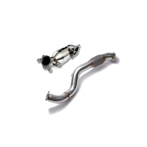 Armytrix Sport Cat Down Pipe with 200 CPSI Catalytic Converter for Honda Civic Type-R FK8 (2017-2022) - HCRF8-CD 