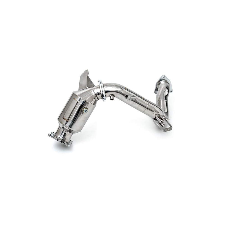 Armytrix Sport Cat Down Pipe with 200 CPSI Catalytic Converter for Porsche Macan 2.0 Turbo Facelift (2019-present) - PM202-6CD1 