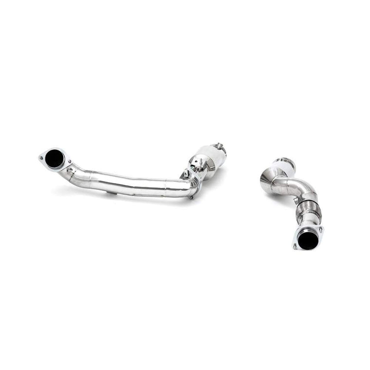 Armytrix Sport cat Down-Pipe with 200 cpsi catalytic converter + Link Pipe for BMW G87 M2 (2023-Present) - BMG87-CD 