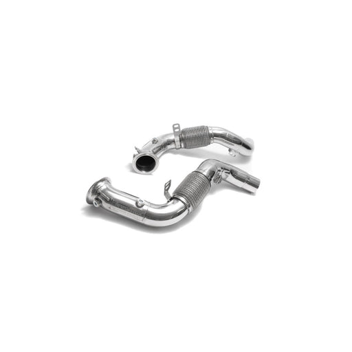 Armytrix Sport cat Down Pipe with 200 cpsi Catalytic Converters (Please consult before purchase) for BMW G14/G15 M850i xDrive (OE valve control)(Non-OPF) (2018-present) - BMM85-CD