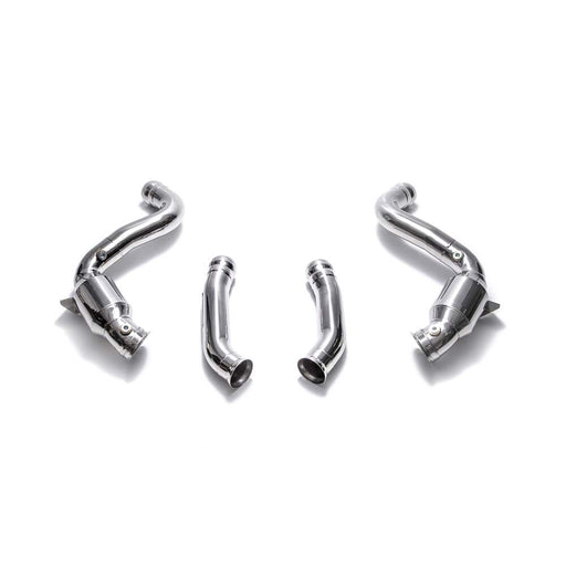 Armytrix Sport Cat-pipe with 200 CPSI Catalytic Converter + Secondary down pipe for Mercedes-AMG W205 C63/C63S (2014-2022) - MB056-CD 