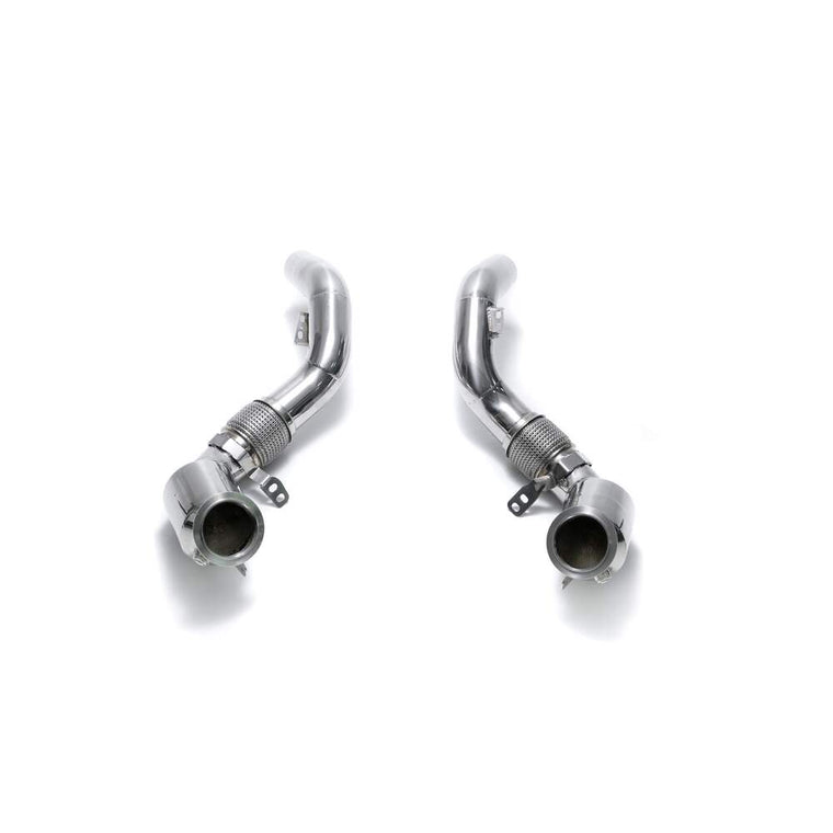 Armytrix Sport Cat pipe with 200 cpsi catalytic converters for BMW G30/G31 M550i xDrive (2017-2024) - BMG35-CD 
