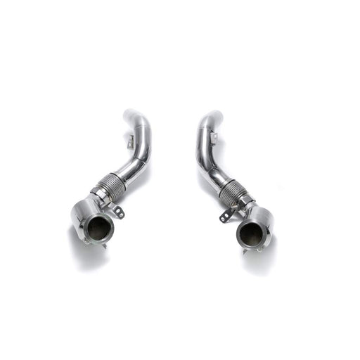 Armytrix Sport Cat pipe with 200 cpsi catalytic converters for BMW G30/G31 M550i xDrive (2017-2024) - BMG35-CD 