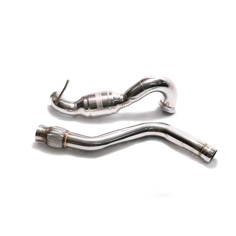 Armytrix Sport Cat Pipe With 200 Cpsi Catalytic Converters + Link Pipe for Mercedes-AMG W176 A45 (2013-2019) - MBA45-CD 