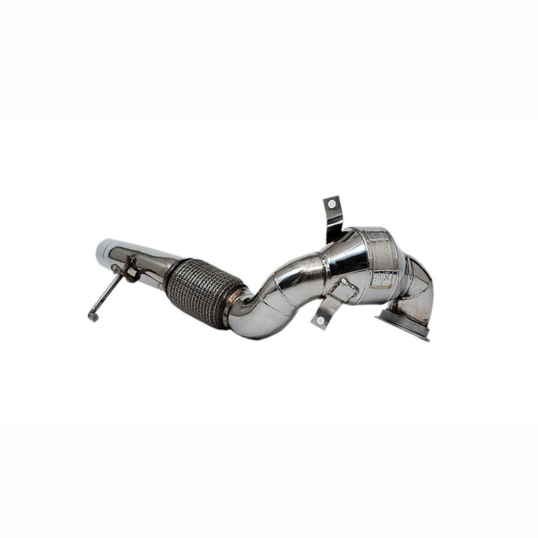 Armytrix Sport Cat pipe with 200 cpsi catalytic converters + Secondary down pipe with cat simulator for Audi TT 8S MK3 1.8 2.0 TFSI 2WD Coupe (2015-present) - AU8ST-CD 
