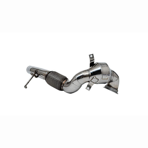 Armytrix Sport Cat pipe with 200 cpsi catalytic converters + Secondary down pipe with cat simulator for Audi TT 8S MK3 1.8 2.0 TFSI 2WD Coupe (2015-present) - AU8ST-CD 
