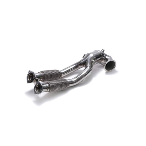 Armytrix Sport Main Cat pipe with 200 cpsi catalytic converters for Audi RS3 8V Sedan Non-OPF (2017-2020) - AU8VR-BCD 