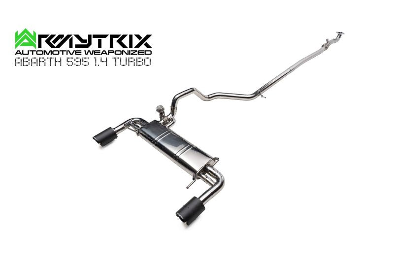 Abarth 595 1.4 Turbo 2012-2020 valvetronic exhaust system
