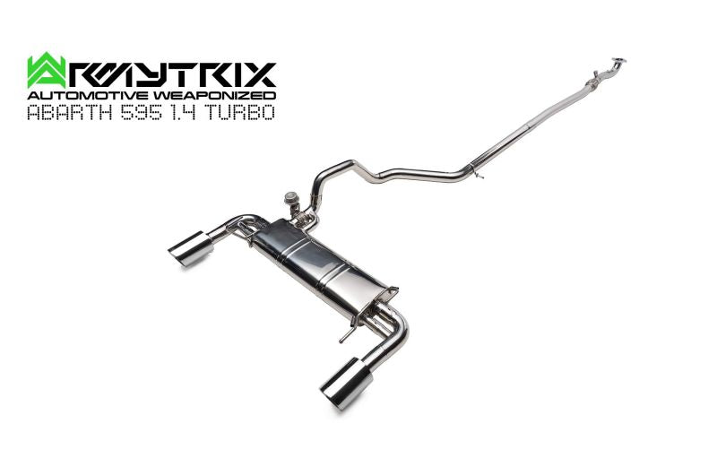 Abarth 595 1.4 Turbo 2012-2020 valvetronic exhaust system