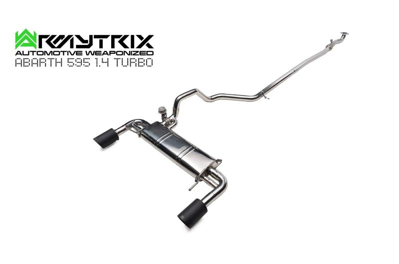 Abarth 595 1.4 Turbo 2012-2020 valvetronic exhaust system