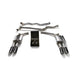 Armytrix Valvetronic Exhaust System for Audi A4 B8 1.8 TFSI Sedan/Avant (2008-2015) - AUB84-QS11C 4