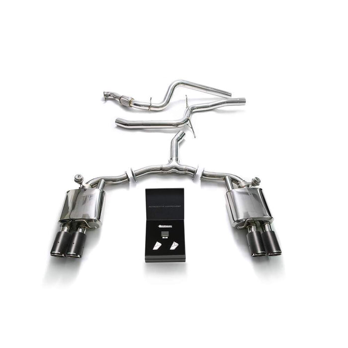 Armytrix Valvetronic Exhaust System for Audi A4 B9 2.0 TFSI Sedan/Avant (2WD) (2016-Present) - AU942-QS11C 3