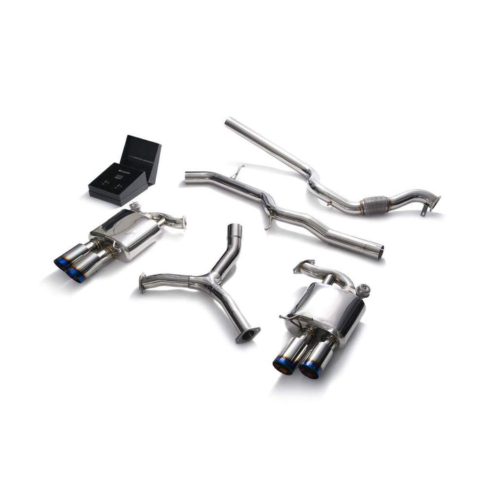 Armytrix Valvetronic Exhaust System for Audi/A4/B9 2.0 TFSI Sedan/ Avant (4WD) (2016-Present) - AU944-QS11C 1