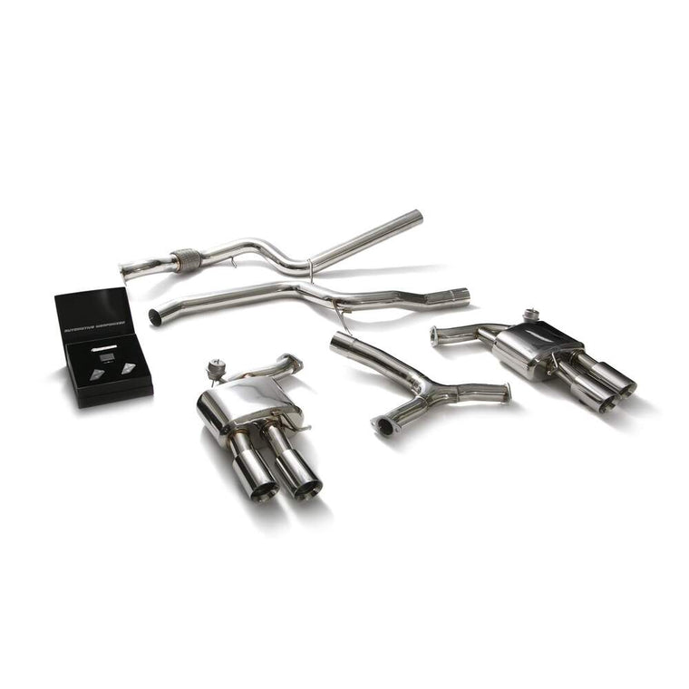 Armytrix Valvetronic Exhaust System for Audi A5 B9 2.0 TFSI Sportback 2WD (2016-present) - AU952-QS11C 